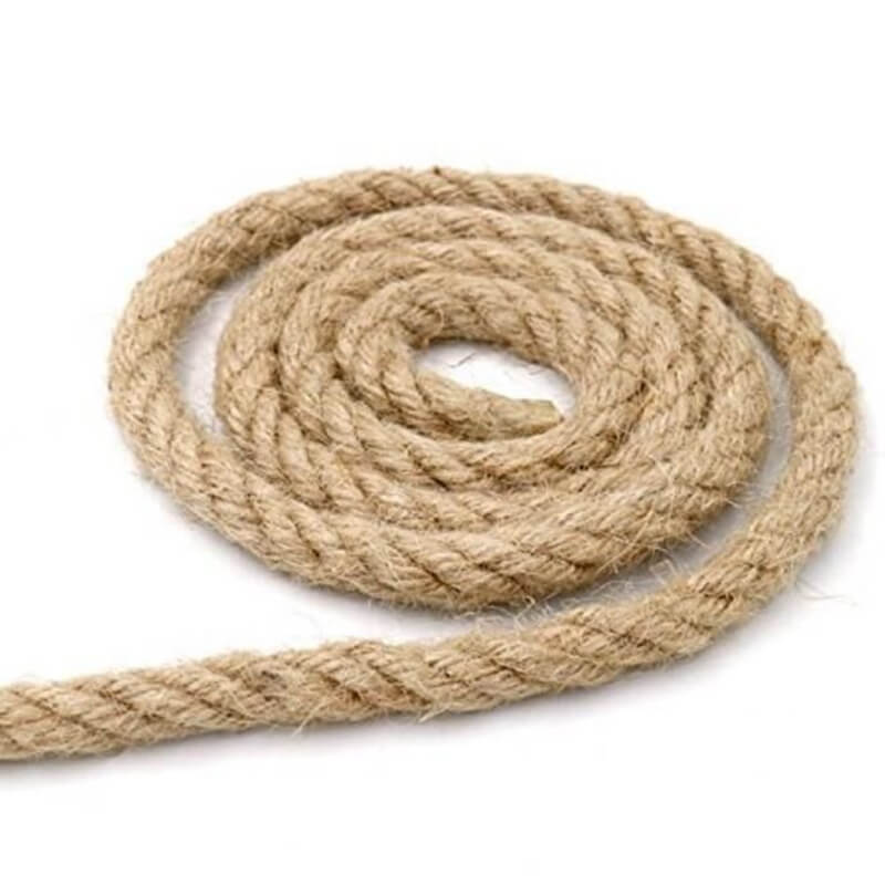 Natural 10mm 10M Strong Hemp Rope Thick Jute String Craft Twine for DIY Arts CraftsChristmas Gift PackingGardening and Recycling JiJaCraft com 副本